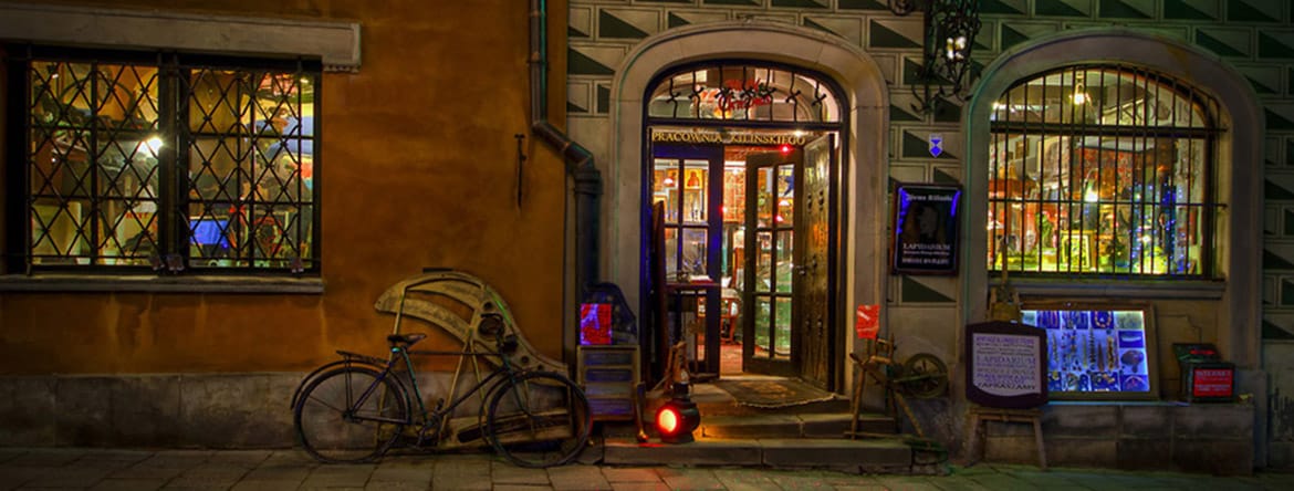 Lapidarium Jacka Kilińskiego — witryna galerii